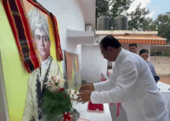 Maharaja Bir Bikram’s Birth Anniversary: MP Rajib Bhattacharjee Pays Homage in Delhi