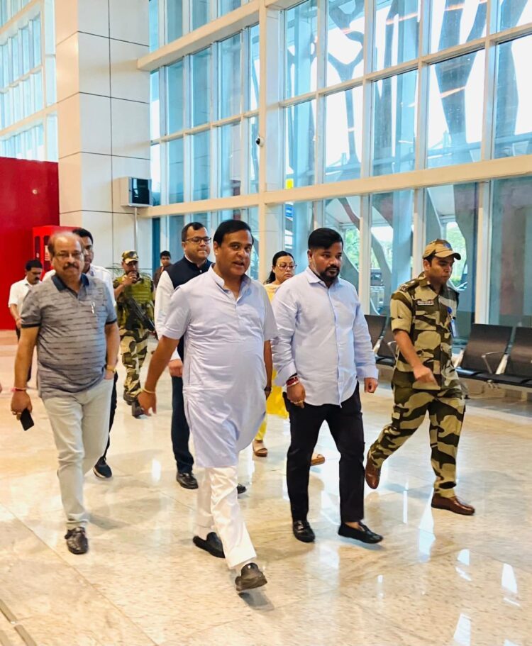 Bad Weather Forces Flight Diversions to Agartala; Assam CM’s Aircraft Makes Unscheduled Landing