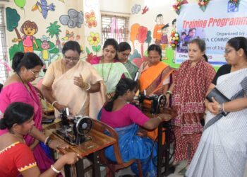 A seven-day training workshop was organized by the Women Commissioner to empower underprivileged women in society towards self-reliance.