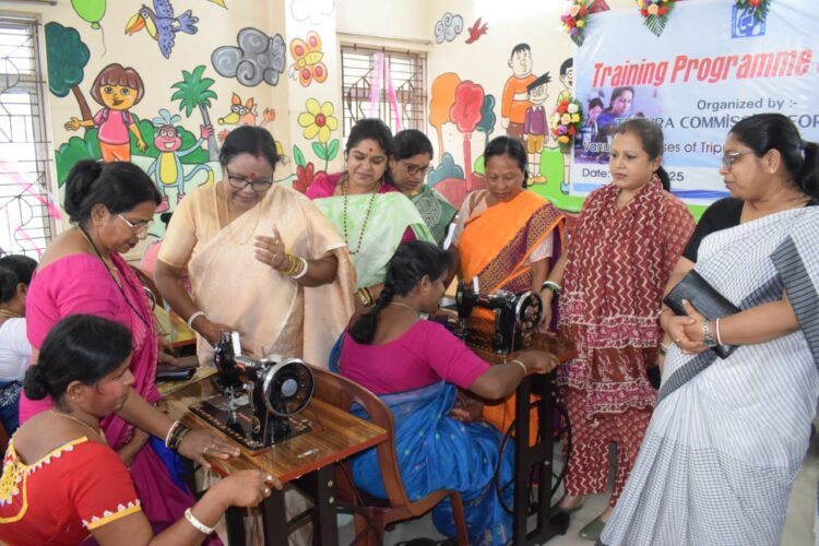 A seven-day training workshop was organized by the Women Commissioner to empower underprivileged women in society towards self-reliance.