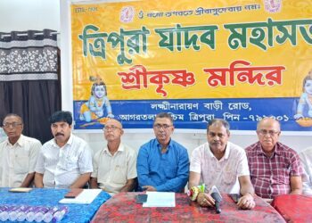 The Janmashtami festival will be celebrated with great pomp at the Agartala Shrikrishna Temple, organized by the Tripura Yadav Mahasabha.