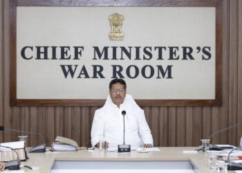 CM Manik Saha Chairs High-Level Review Meeting to Strengthen Public Welfare Initiatives in Tripura