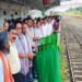 Kanchanjunga Express Makes Historic First Halt at Belonia Station