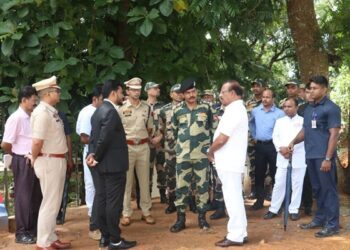 Governor Indra Sena Reddy Nallu Visits BSF BOP, Rubber Centre, and Border Villages in South Tripura