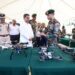 CM Dr. Manik Saha Attends Joint Drone Demonstration by Indian Army and Assam Rifles in Agartala