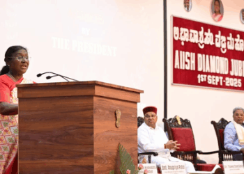 President Murmu Urges Empathy, Innovation in Addressing Speech and Hearing Disorders at AIISH Jubilee
