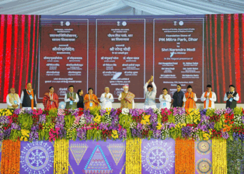On 75th birthday, PM Modi lays foundation of PM MITRA Park
