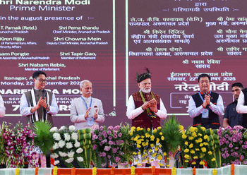 PM Modi Launches GST ‘Savings Festival’, Unveils Projects in Arunachal and Tripura