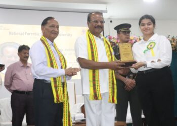 Tripura Governor Attends Annual Prize Distribution & Forensic Innovation Seminar at NFSU Agartala