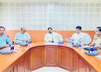 Minister Sushanta Chowdhury Reviews Preparations for Sharad Utsav in Jirania