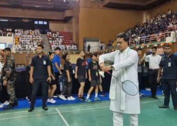 Over 200 players join NE Zonal Badminton meet in Agartala