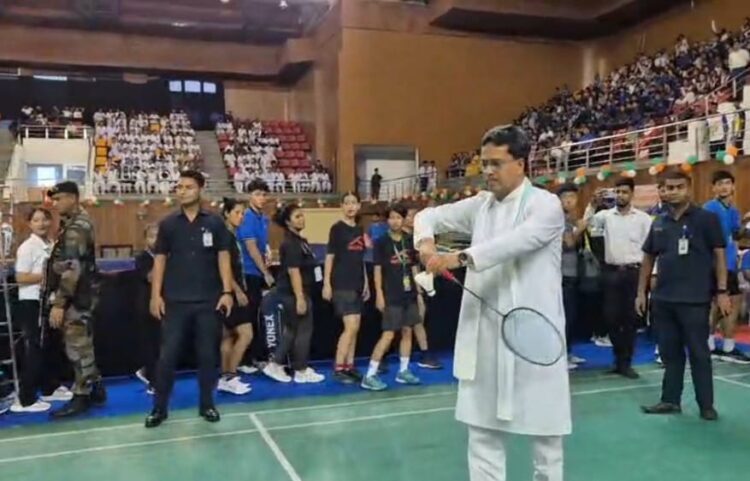 Over 200 players join NE Zonal Badminton meet in Agartala