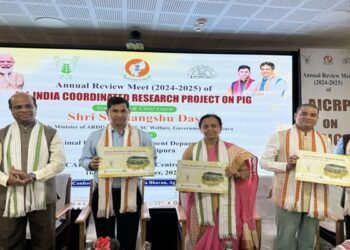 Tripura highlights piggery potential at national review