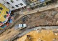 Drain Construction Sparks Traffic Mess in Agartala