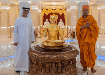 UAE Community Chief Praises BAPS Mandir as Symbol of Unity