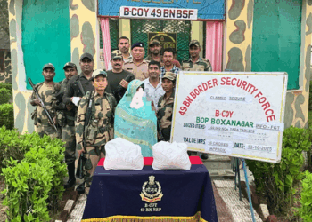 Major Drug Bust in Tripura: BSF-NCB Seize Meth Worth ₹16 Crore