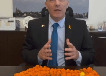 Israel Envoy Extends Diwali Greetings, Cheers Freed Hostages’ Reunion