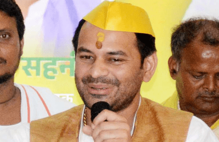 Tej Pratap Targets Rahul, Tejashwi; Credits Lalu for Clout