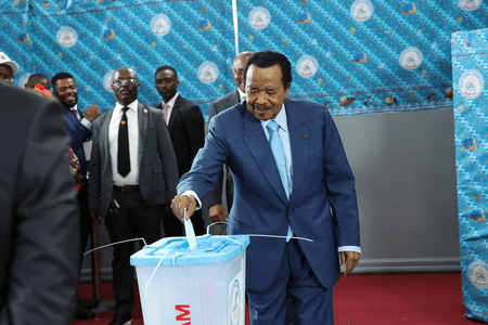 African Union Congratulates Paul Biya, Seeks National Talks