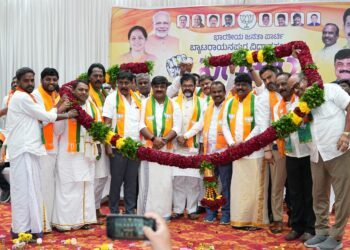 Congress Has Divided Kempegowda’s Dream into Five Parts: Chalavadi Narayanaswamy