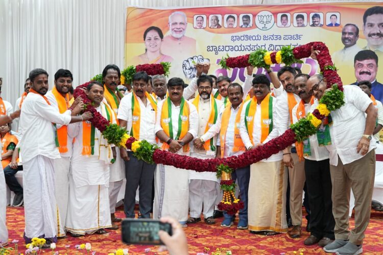Congress Has Divided Kempegowda’s Dream into Five Parts: Chalavadi Narayanaswamy