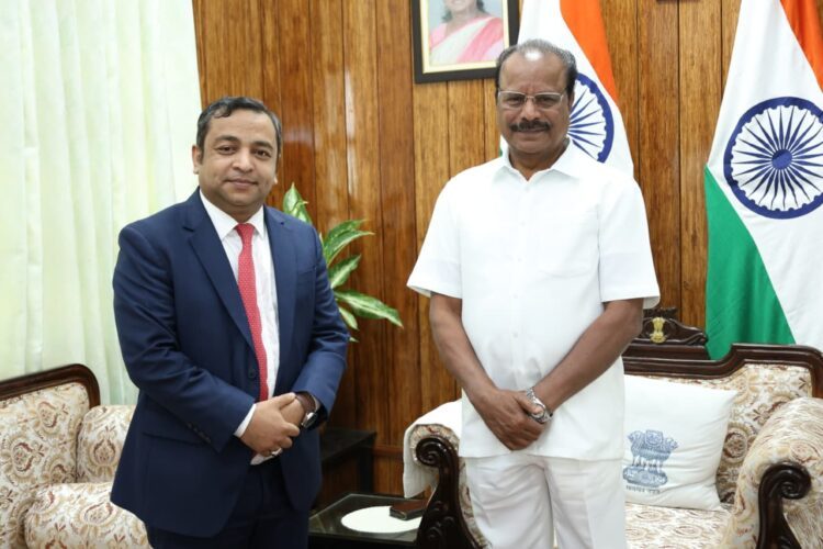 Tripura Governor meets Bangladesh Asst High Commissioner