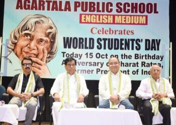 Agartala school first in Tripura to celebrate Kalam Students Day