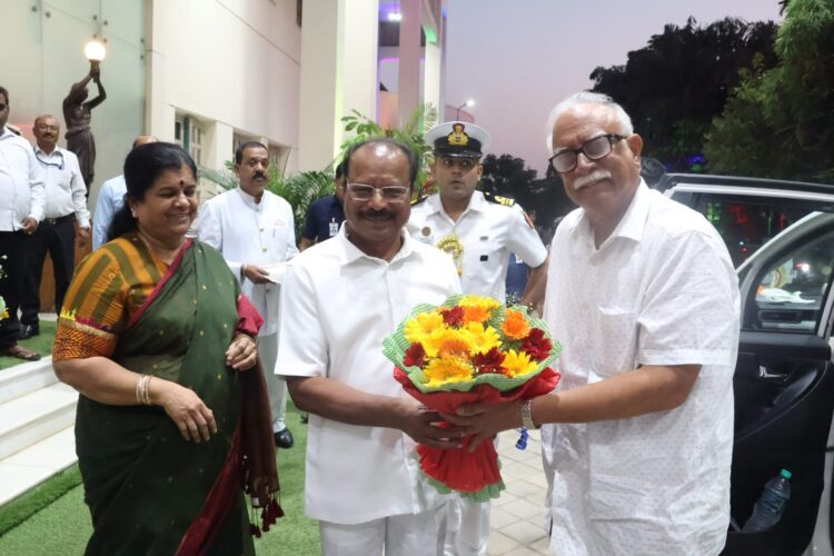 Tripura Governor Greets Goa Governor at Agartala Raj Bhavan