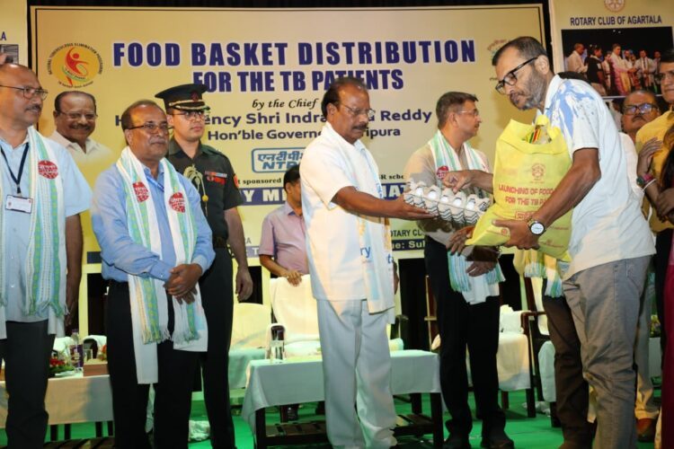 Nikshay Mitra: Governor launches food aid for TB patients