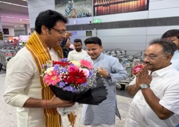 Kolkata greets Biplab Deb after his appointment for Bengal polls