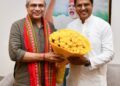CM meets Union Minister Ashwini Vaishnaw