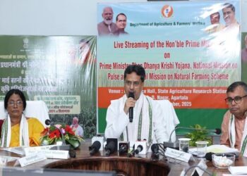 PM Modi launches ₹35,440 cr agri schemes with Tripura CM