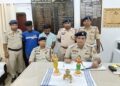 Four held as West Agartala Police recover stolen bronze idols