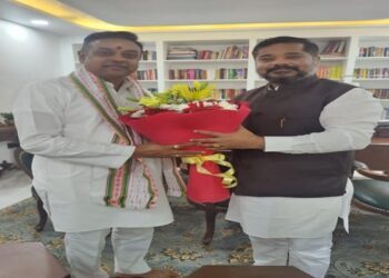 Tripura Tourism Minister Greets BJP Leaders on Diwali in New Delhi