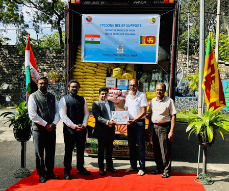 Relief aid from India reaches Trincomalee under Op Sagar Bandhu