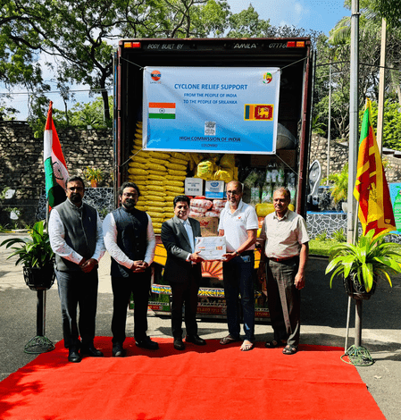 Relief aid from India reaches Trincomalee under Op Sagar Bandhu