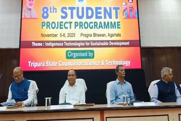 8th Student Project Programme Launched to Boost Research in Tripura