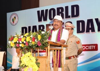 Agartala: Governor Reddy attends Diabetes Day programme