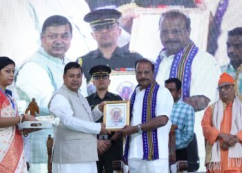 Governor Indra Sena Reddy Nallu Inaugurates Golden Jubilee Festival of Shri Shri Raksha Kali Mata Mandir