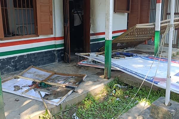 CPI(M) Rally Attack, Arson Bid at Cong Office Fuel Dharmanagar Tension