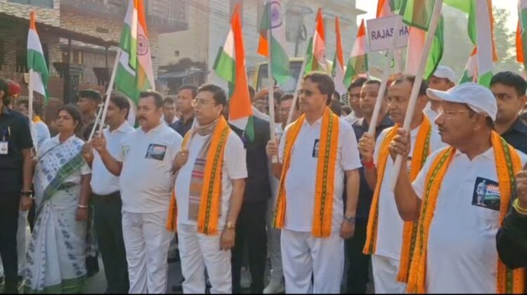 Sardar@150: Tripura CM Leads Unity March, Promotes Local