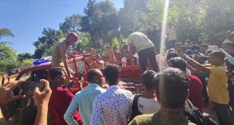 Three Killed as Bolero Pickup Collides with Agartala–Silchar Passenger Train in Dhalai