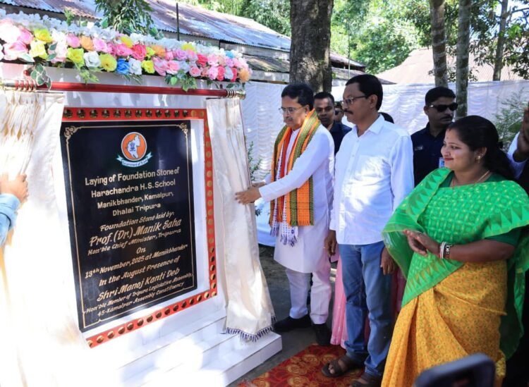 CM Saha opens ₹207 cr projects, stresses inclusive growth
