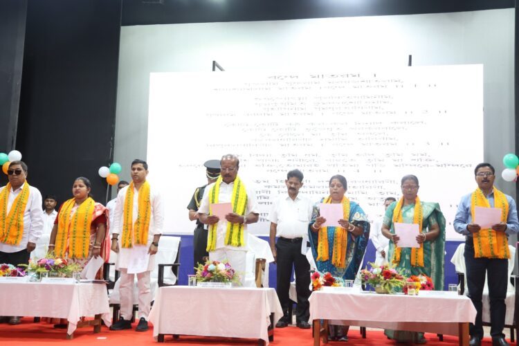 Governor Indra Sena Reddy Nallu Leads 150th Anniversary Celebration of ‘Vande Mataram’ in Dhalai District