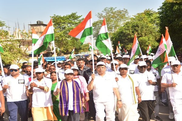 Tinku Roy leads ‘Sardar @150’ Yatra honouring Sardar Patel