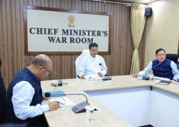CM Saha, Scindia hold talks on Matabari tourism project