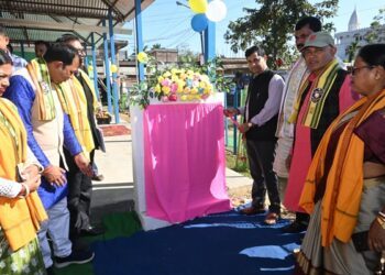 Newly Built Grameen Haat Inaugurated Near Kanchanbari Bazaar, Set to Boost Rural Economy