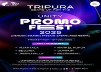 Jampui Hills to Host Unity Promo Fest 2025 on Nov 28–29