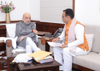 Rajasthan CM Bhajan Lal Sharma Meets PM Modi, Union Ministers to Push State’s Development Agenda