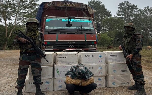 Joint Team Seizes ₹65 Lakh Cigarettes in Khowai